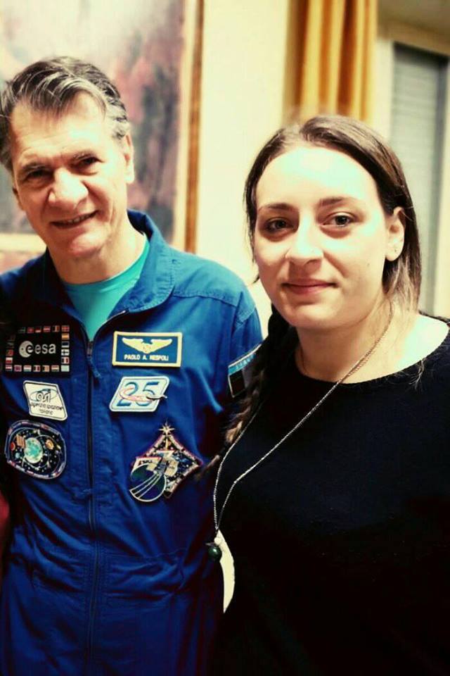 Intervista all'astronauta Paolo Nespoli (Sala consiliare, Palazzo Municipale, Gaeta, Lt / 2018)