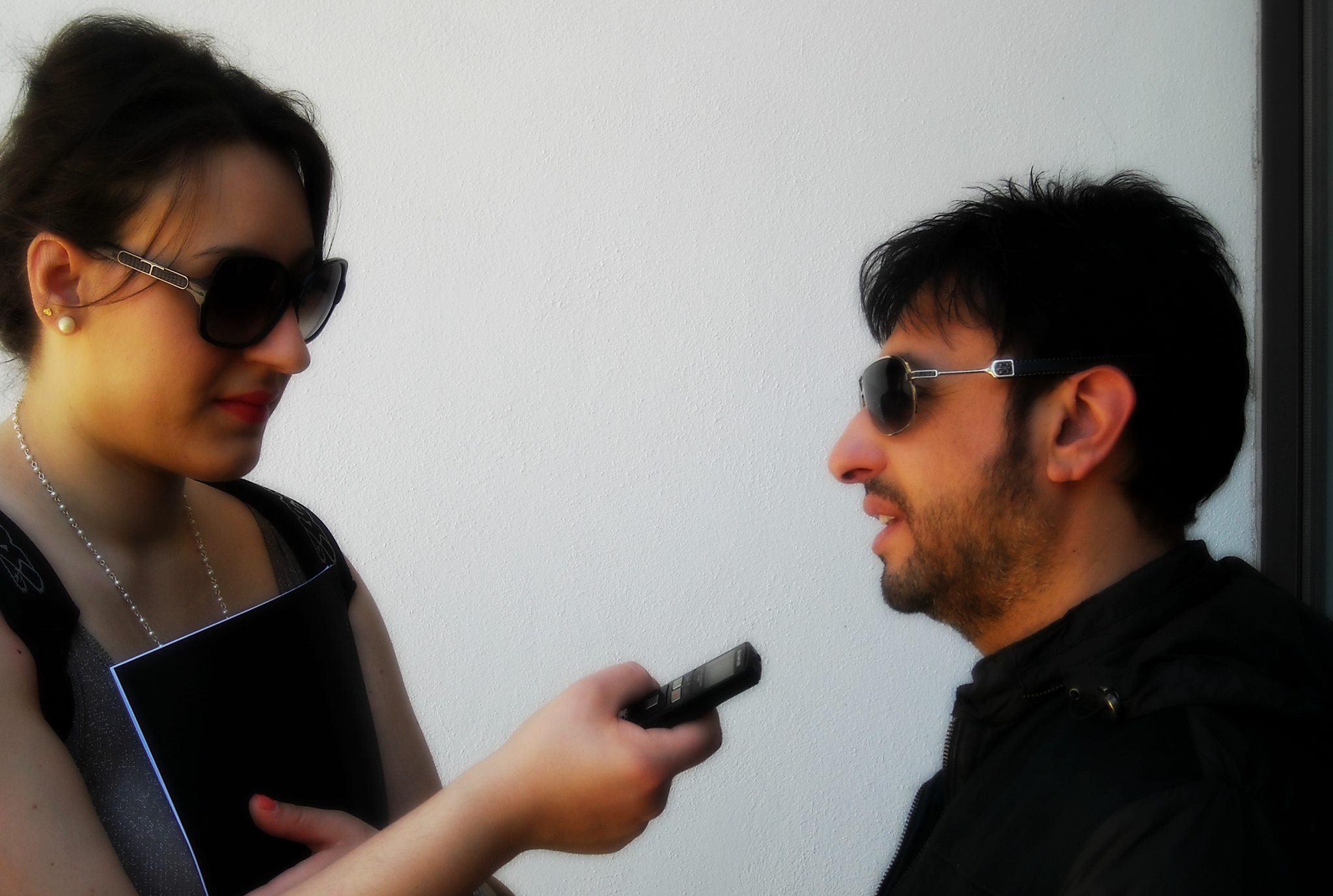 Intervista al cantante Gigi Finizio per la presentazione dell'album "Buona Luna" (Roma)